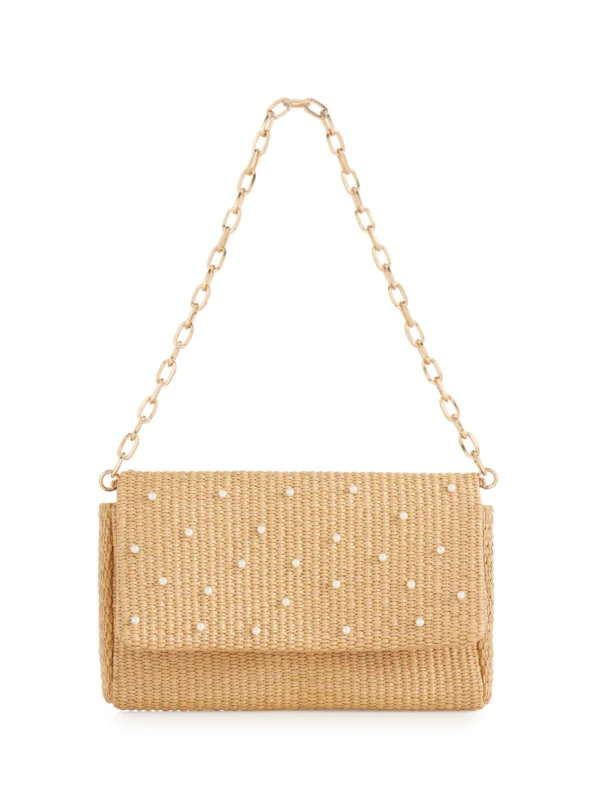 Raffaella Pearl Shoulder Bag | Shiraleah