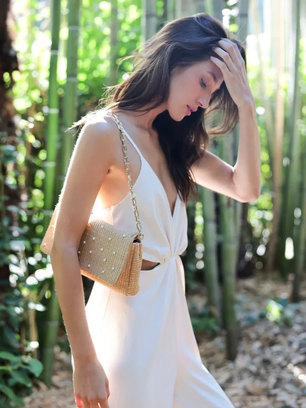 Raffaella Pearl Shoulder Bag | Shiraleah - Image 3