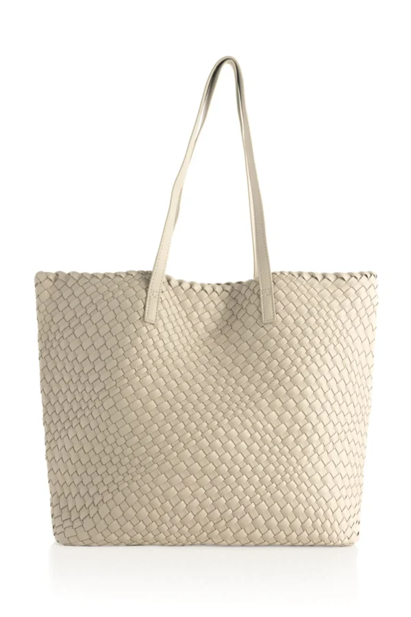 Blythe Tote - Stone | Shiraleah