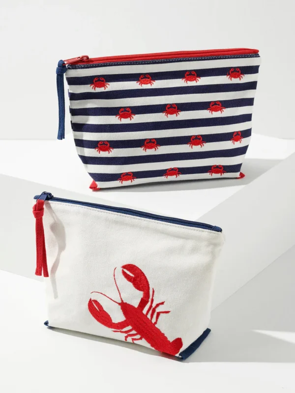 Lobster Zip Pouch | Shiraleah - Image 3