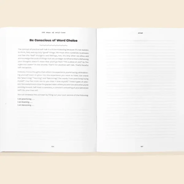 100 Days of Self-Love: Guided Self Care Journal - Image 5