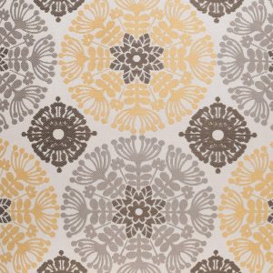 Alternative view of Bloomers Square-Nutella Throw Pillows | DV Kap Home