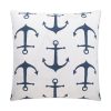 Anchors Navy Throw Pillows by DV Kap Home