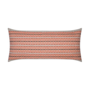 Alternative view of Vevi Lumbar-Guava Outdoor Throw Pillows | DV Kap Home