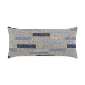 Blockweave Lumbar-Indigo