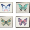 Butterfly Quartet Wall Art - Four 8 x 10 Prints