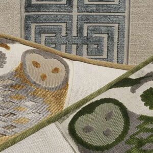 Otus-Kiwi Throw Pillows | DV Kap Home