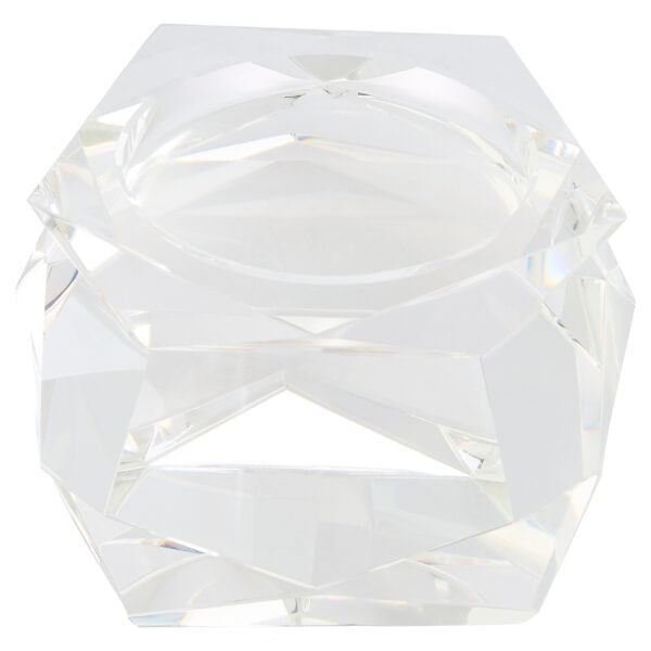 Faceted Pillar Candleholder - Small - Image 3