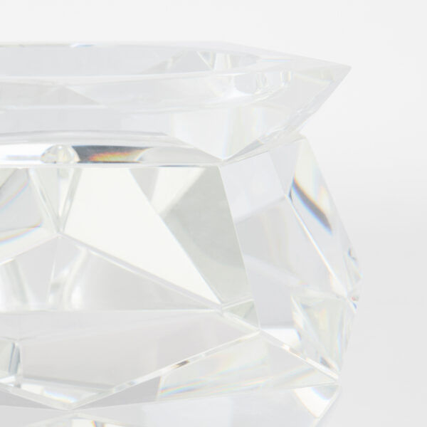 Faceted Pillar Candleholder - Small - Image 6