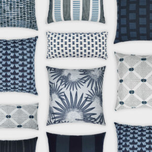 Copeland-Midnight Outdoor Throw Pillows | DV Kap Home