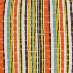 Fancy Stripe Lumbar-Multi Outdoor Throw Pillows | DV Kap Home
