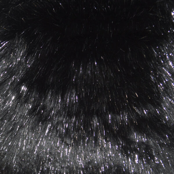Glamour Fox-Black Throw Pillows | DV Kap Home