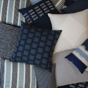 Malibu-Indigo Outdoor Throw Pillows | DV Kap Home
