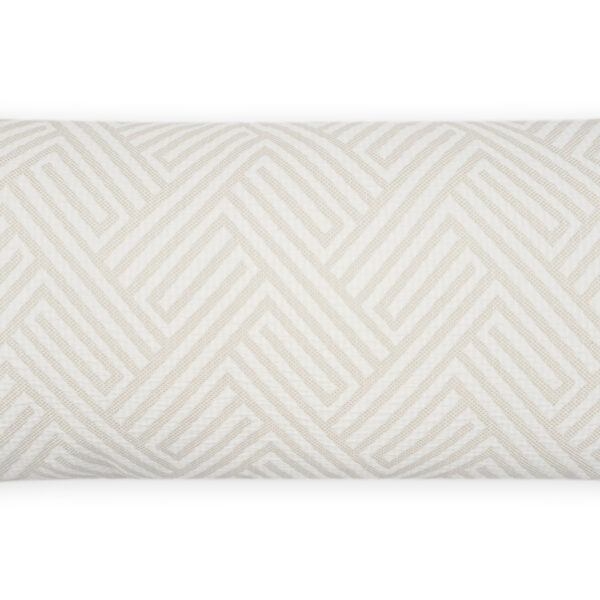 Mandros Lumbar-Ivory Outdoor Throw Pillows | DV Kap Home