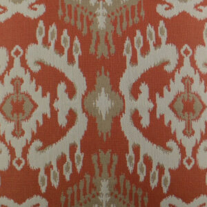 Nakala-Tangerine Outdoor Throw Pillows | DV Kap Home