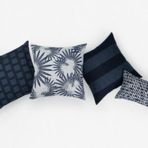 Novara-Indigo Outdoor Throw Pillows | DV Kap Home