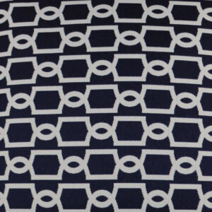 Ocean Gate Lumbar-Navy Outdoor Throw Pillows | DV Kap Home