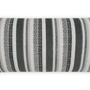 Oriana Lumbar-Grey Outdoor Throw Pillows | DV Kap Home