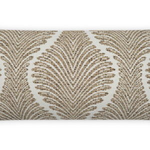 Palmyra Lumbar-Taupe Outdoor Throw Pillows | DV Kap Home