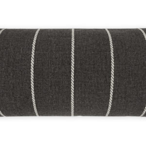 Pencil Lumbar-Carbon Outdoor Throw Pillows | DV Kap Home