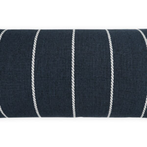 Pencil Lumbar-Indigo Outdoor Throw Pillows | DV Kap Home