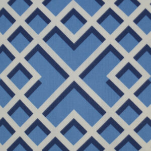 Pergola Lumbar-Blue Outdoor Throw Pillows | DV Kap Home