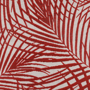 Prudy Lumbar-Red Outdoor Throw Pillows | DV Kap Home