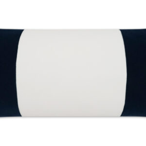 Sundance Band Lumbar-Navy Outdoor Throw Pillows | DV Kap Home