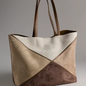 Alternative view of Romy Tote - Taupe | Shiraleah