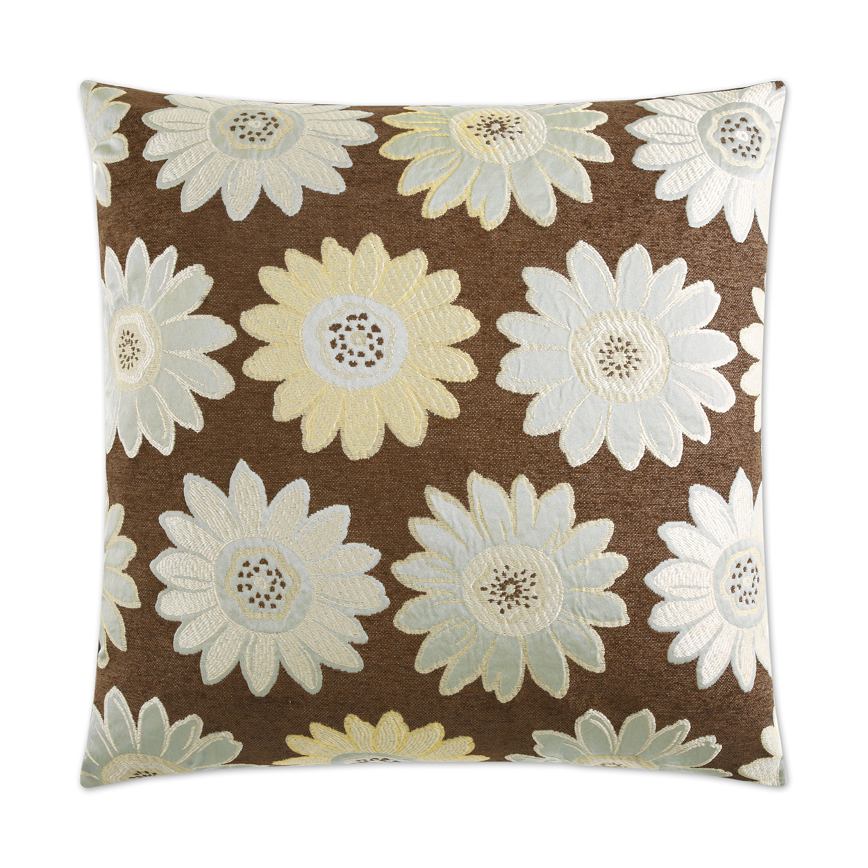 Daisy May-Aqua Throw Pillows | DV Kap Home