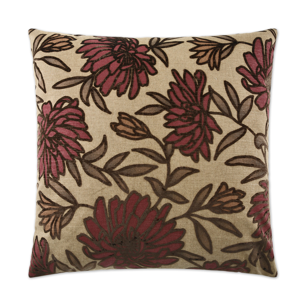 Montague-Burgundy Throw Pillows | DV Kap Home