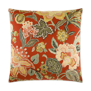 Augustus-Red Throw Pillows | DV Kap Home