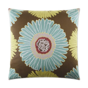 Sunshine-Aqua Throw Pillows | DV Kap Home