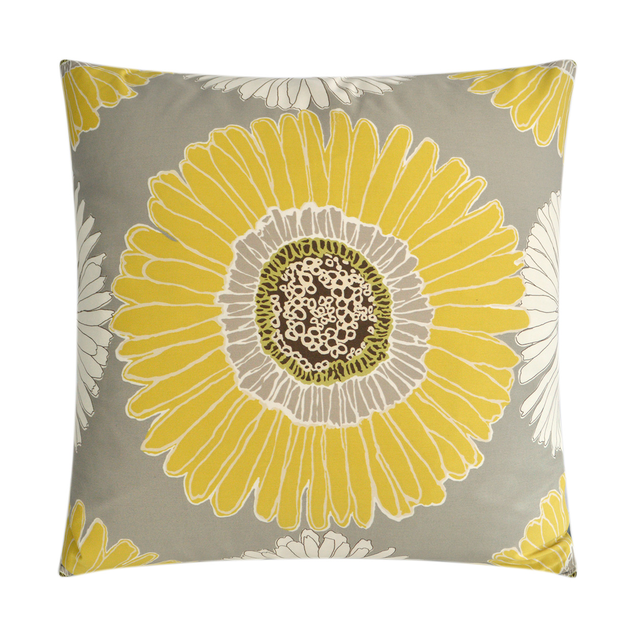 Sunshine-Grey Throw Pillows | DV Kap Home