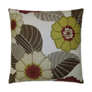 Flower Power-Chartreuse Throw Pillows | DV Kap Home