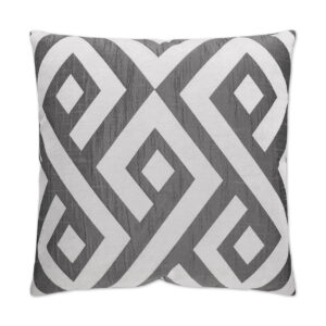 Carat-Grey Throw Pillows | DV Kap Home