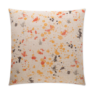 Dropcloth-Orange Throw Pillows | DV Kap Home