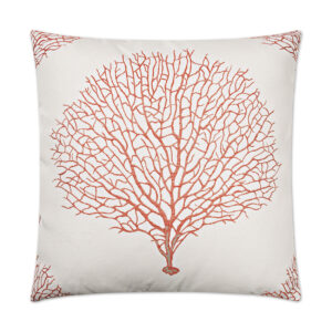 Taormina-Coral Throw Pillows | DV Kap Home