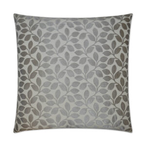 Foliage-Platinum Throw Pillows | DV Kap Home