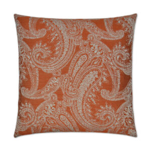 Ravel-Orange Throw Pillows | DV Kap Home