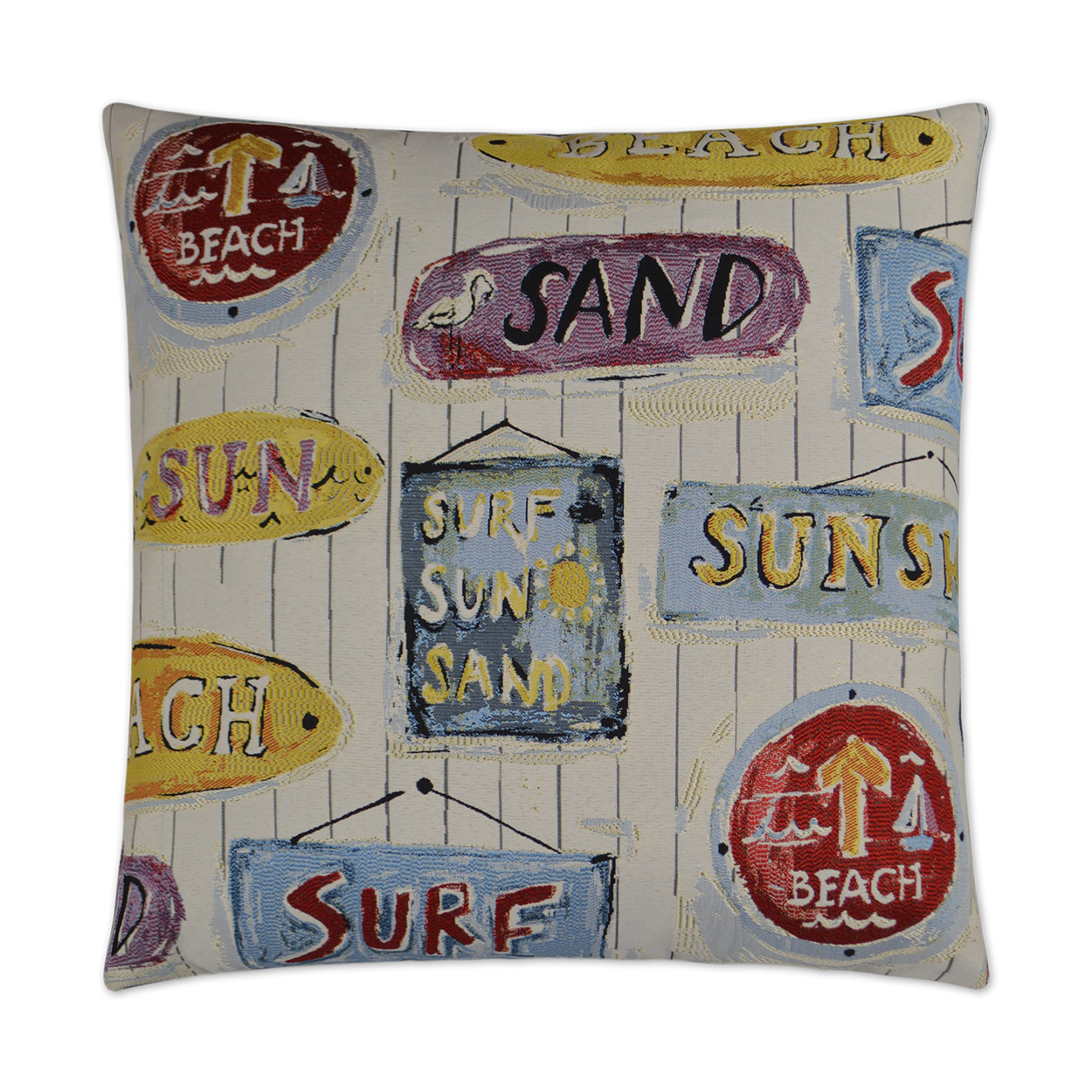 Sunshine Stamp Throw Pillows | DV Kap Home