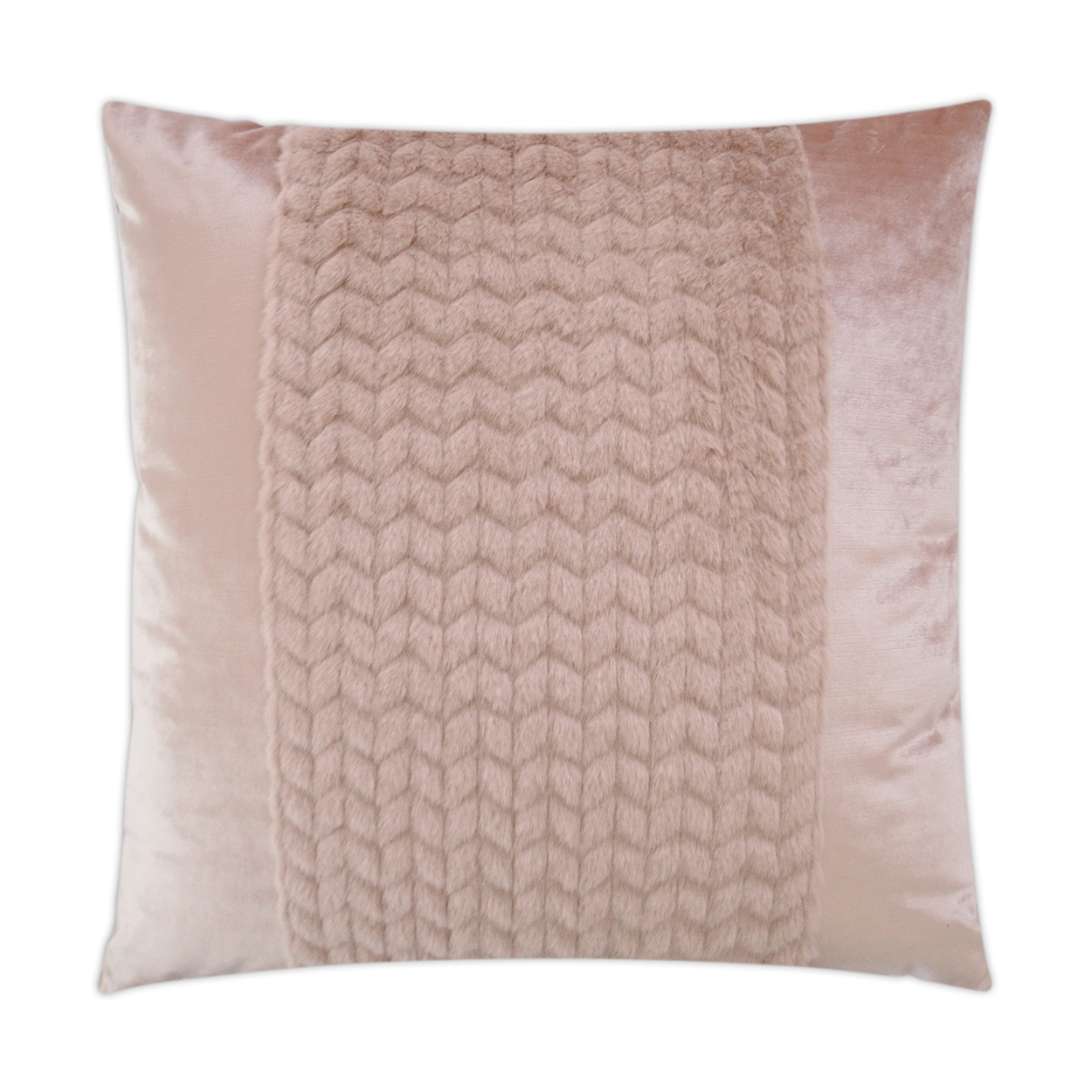 Dainty Band-Blush Throw Pillows | DV Kap Home