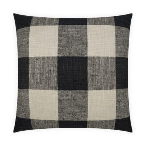 Check Please-Charcoal Throw Pillows | DV Kap Home