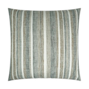 Faded Stripe-Grey Throw Pillows | DV Kap Home