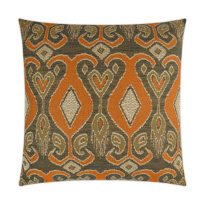 Bristol-Orange Throw Pillows | DV Kap Home