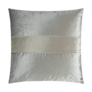 Iridescence Band-Silver Throw Pillows | DV Kap Home