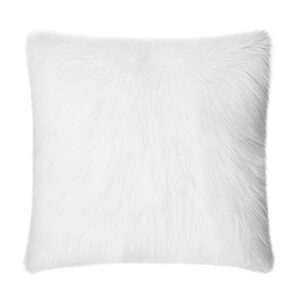 Arctic Fox-White Throw Pillows | DV Kap Home