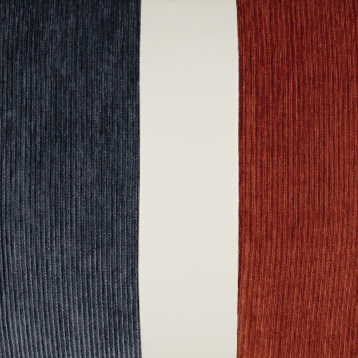 Ridges Band-Cadet/Paprika Throw Pillows | DV Kap Home - Image 3