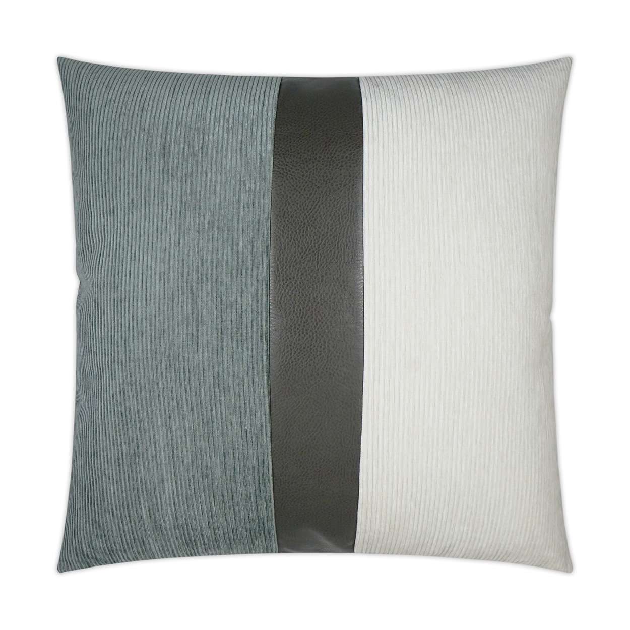 Ridges Band-Haze/Ivory Throw Pillows | DV Kap Home