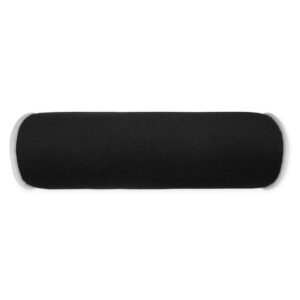 Posh Roll-Black Throw Pillows | DV Kap Home